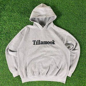 Vintage VTG Y2K Tillamook Embroidered Hoodie